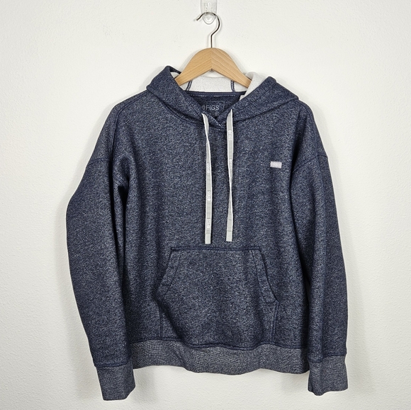 Figs Other - FIGS Heather Navy Hoodie Sweatshirt STYLE# W22LW1006 Men's Size XL